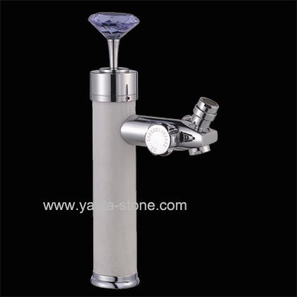 White Marble Faucet